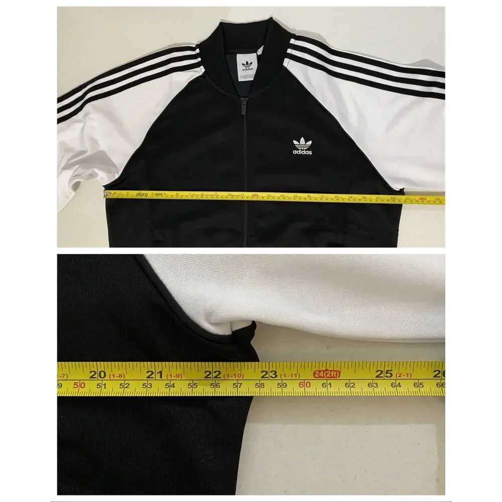 Adidas Originals Primeblue Superstar Tracksuit Black White Size L